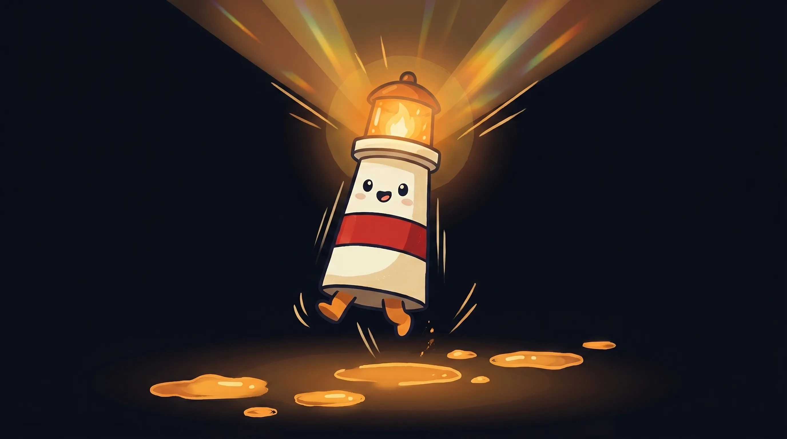 Beacon the lighthouse illuminating a globe with amber light, representing IBM's push into sovereign AI infrastructure.